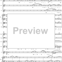 "Tutte, tutte le mie, le mie speranze", No. 9 from "Davidde Penitente", K469 - Full Score