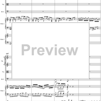 Double Clavier Concerto No. 2 in C Major, Movement 1   (BWV 1061) - Score