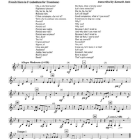 Ola, o che bon eccho! - Choir 1, Horn in F