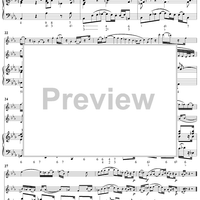 Trio Sonata in C Minor (from "The Musical Offering") - Piano Score