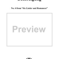 Six Lieder and Romances, op. 93a, no. 6: Beherzigung