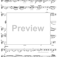 Duet No. 3, from "12 Instructive Duets" - Violin 2