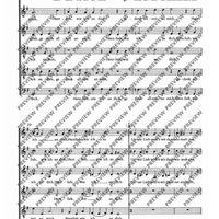 Farewell madrigal - Choral Score