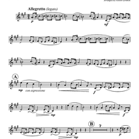 Minuet No. 2 - Clarinet 2 in Bb