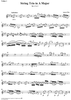 String Trio in A Major, Op. 3, No. 2 - Violin 1