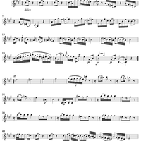 String Trio in A Major, Op. 3, No. 2 - Violin 1
