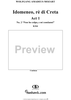 Idomeneo, rè di Creta, Act 1, No. 2 "Non ho colpa, e mi condanni" - Full Score