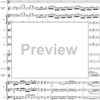 Clarinet Concerto in A Major, K622 - Movement 1 - Full Score