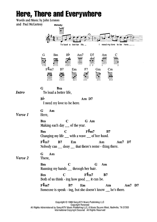 Here, There and Everywhere