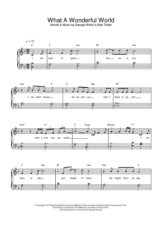 What A Wonderful World