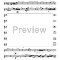 First Movement from Quartet No. 4 in C (K. 157) - Clarinet 1 in Bb