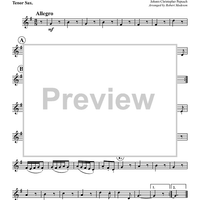 Sonata in F (Allegro) - Tenor Sax