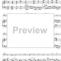 Sonata No. 1 Bb Major Op.45 - Score