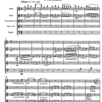 Music for wind quintet Op.20 - Score