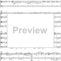 String Quartet No. 10 in E-flat Major, Op. posth. 125, No. 1 - Score