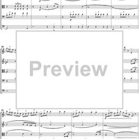 Quintet in C Major, Movement 4 - Score