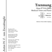 Trennung Op.97 No. 6