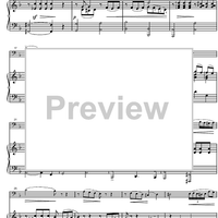 Sonata in D minor - Score