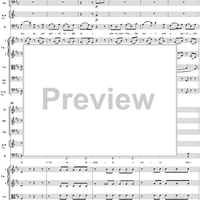 "Per questa bella mano", aria, K612 - Full Score