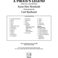 A Pirate's Legend - Score Cover