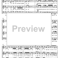 Di' Maria dolce - Score