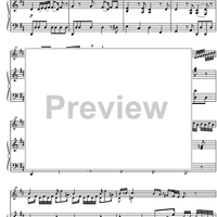 Concerto D Major - Score