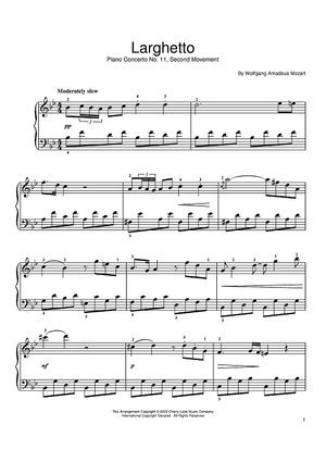 Piano Concerto No. 11 (Second Movement)