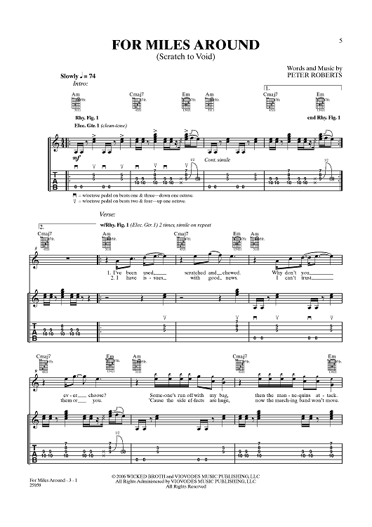 For Miles Around (Scratch to Void)