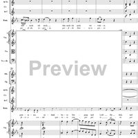 La Finta Giardiniera, Act 3, No. 26 "Wenn du mich auch verlässest" (Aria) - Full Score