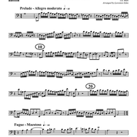 Prelude and Fugue XIV - From "The Well-Tempered Clavier" - Bassoon
