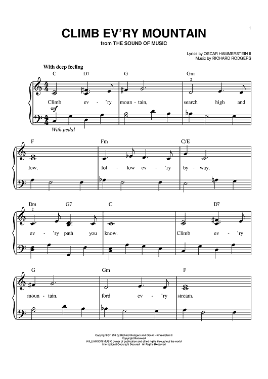 Climb Ev'ry Mountain