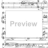 Advanced 1/2 - Excerpt from Conversations, 2nd movement - Score