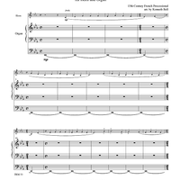 O Come, O Come, Emmanuel - Organ Score