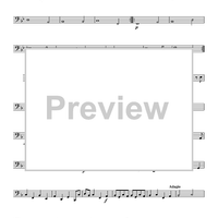 Fünffstimmigter blasender Music - Tuba