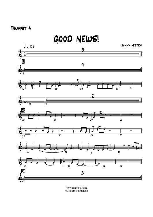 Good News! - Trumpet 4