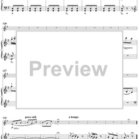 Easy Sonata in G Major for violin and piano - Piano Score