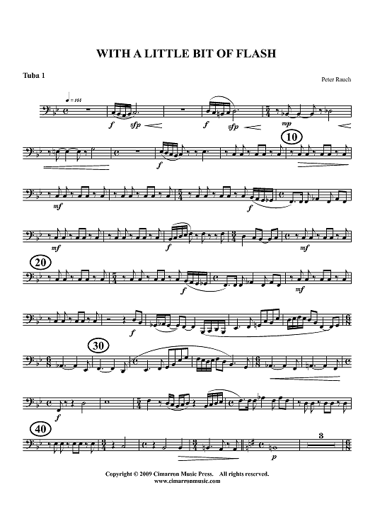 With A Little Bit Of Flash - Tuba 1