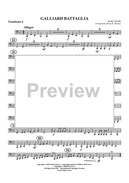 Galliard Battaglia - Trombone 4