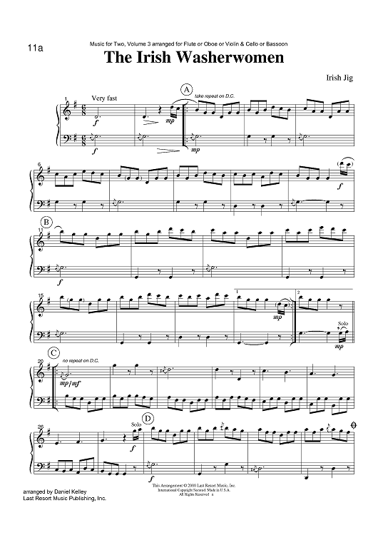 The Irish Washerwoman Flute vinicom.pt