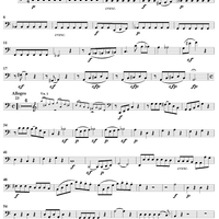 String Quartet No. 19 in C Major, K465 - Cello
