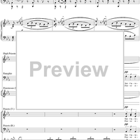 Grand Scene of the Consecration, and First Finale from "Aida", Act 1 - Score
