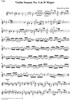 Violin Sonata No. 4 - Violin
