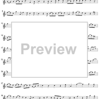 Trio Sonata in C Major - Violin 2 or Flute 2