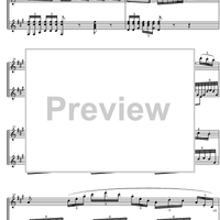 Sonata A Major - Score