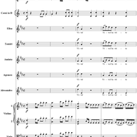 Viva! Viva l'invitto duce!, No. 14 from "Il Re Pastore", Act 2 (K208) - Full Score