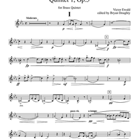 Quintet No. 1, Op. 5 - Trumpet 2