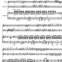 Piano Trio No. 1 B Major D898 - Score