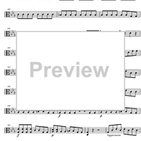 String Quintet c minor Op.104 - Viola 1