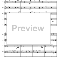 Overture c minor D8 - Score