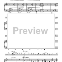 Sonata For Basson And Piano - Piano